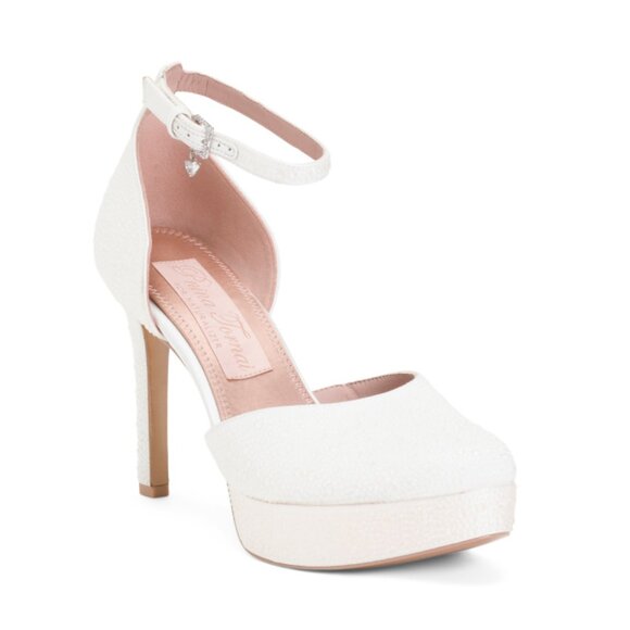 NATURALIZER COLLABS White Rak Platform Heels - Picture 1 of 2